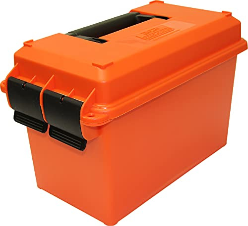 MTM AC50C-35 Ammo Storage Can, 50 Caliber, Field Box, Orange