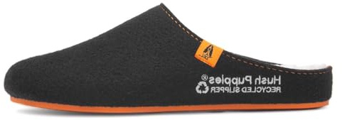 Hush Puppies Men's Ryder Slipper, Black, 9 UK