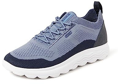 Geox Herren Spherica U Sneakers,Avio Navy,45 EU