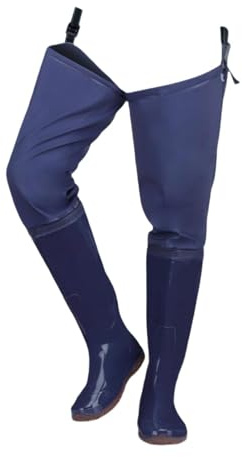 Non-Slip Hip Waders for Adults with Bootfoot Design for Hunting, 40