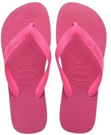 Havaianas Top Unisex Adults FlipFlop Pink Flux 12/13 UK