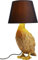 Kare Design Tischlampe Animal Duck Gold/Braun, Entenleuchte, Tiermotiv, Dekoleuchte, Tischleuchte, Schreibtischlampe Kinder, Lampe für Wohnzimmer, Schlafzimmer, 53x31x31 cm (H/B/T)