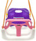 COIL Kinderschaukel Babyschaukel Outdoor 3-in-1 Schaukel Baby Verstellbarer Kinderschaukel Indoor mit Rückenlehne Schaukel Indoor Kinderschaukelsitz Kleinkind Schaukel (C0348-Rosa)