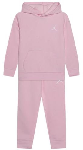 Nike JDN MJ Essentials FLC PO Set, A9y Pink Foam, 4-5 ans