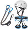 Generisch LACD Klettersteigset Via Ferrata Pro Evo 3.0 Start Gurt Protector (S (Taille 68-100 cm, Bein 40-60 cm))
