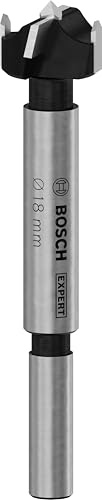 Bosch 1x EXPERT Laminated Wood borr för infällda gångjärn (för Laminat, Möbelskiva i massivt trä, Ø 18,00 mm, Professional Tillbehör Stationär borrmaskin)