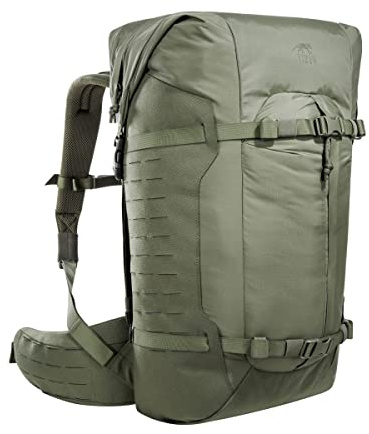 Tasmanian Tiger TT Sentinel 40 Taktischer, leichter Einsatz-Rucksack mit Molle Sytem und 40L Volumen für Outdoor, Trekking, Wandern Olive