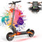 JOYOR S8 Trottinette Electrique Adulte Puissante Autonomie 75-90km Moteur 600W (1000W Puissance Pointée) Batterie 48V 26Ah Trotinette Electrique Tout Terrain pour Travail, Scooter Electrique Adulte