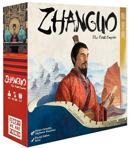 Sorry We Are French ZhanGuo: Das erste Imperium | Strategiespiel | Ab 14 Jahren | 2 bis 4 Spieler | 60 Minuten