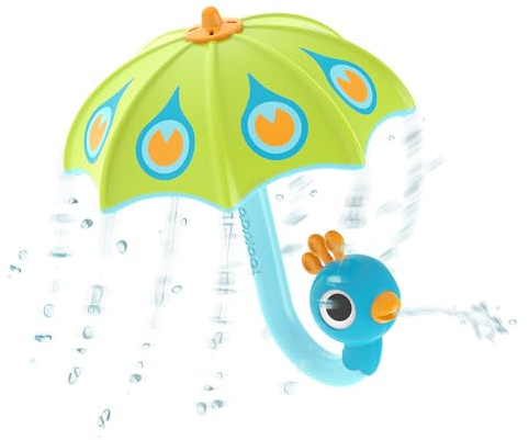 Yookidoo Juguete para la Bañera. Lluvia en la Bañera, el Paraguas Verde Que Hace Llover