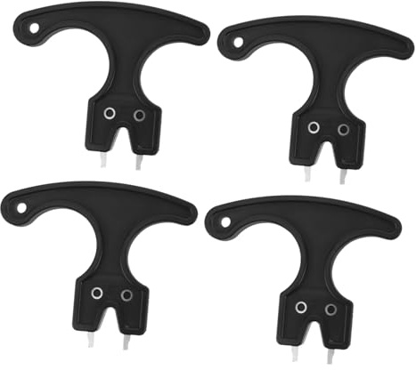 JOINPAYA 4 Piezas Herramienta para Clavos de Zapatos de Golf de Llaves de Repuesto para Tacos y Duradera Compatible con Múltiples para Entrenamiento y Competición
