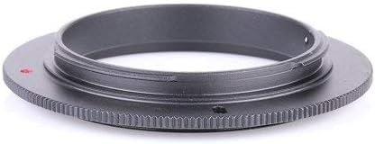 Anillo de inversión macro de 52 mm, adaptador de lente inversa compatible con Nikon D850 D800 D7580 D810 D6 D5 D4 D5500 D5200 D5300 D750
