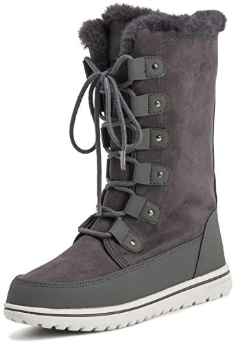 Polar Boot Femmes Grand Durable Fausse Fourrure Hiver Pluie Neige Imperméable De Plein Air Veau Bottes - 8 - GRE41 AYC0531