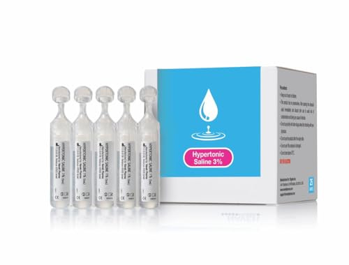 NAVEH PHARMA RSV Gentle Respiratory Relief: Baby-Friendly 3% Hypertonic Saline Solution for Nebulizer | Soothing Inhalation for Little Ones | 25 Vials x 5ml | Easy Clearing of Tiny Lungs & Congestion