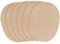 fanquare Ovale gewebte Platzsets Satz von 6 Beige Baumwolle Seil Geflochtene Platzsets hitzebeständig Waschbar rutschfeste Tischsets für Küche Esstisch, Home Dekoration 30x40cm