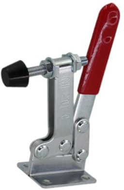 Fenteer Abrazadera de Palanca, Abrazadera Horizontal, carpintería, Premium, carpintería, Resistente, práctica, Antideslizante, Herramienta Manual de sujeción