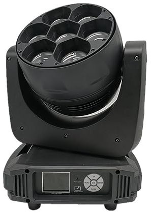 Luces Discoteca, Etapa Dj 7 * 40W 4in1 Enfoque Teñido Luz con cabezal móvil RGBW Luz con cabezal móvil for escenario Actividad Club Fiesta Disco Navidad para DJ, decoración de fiestas.