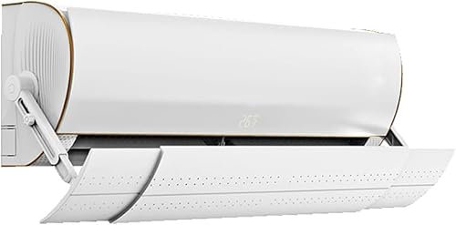 Aire Acondicionado Ajustable, Viento Caliente y frío, no sopla Directamente, sin condensación de Agua, Campana extractora de Pared con Cambio de dirección del Viento para hogar y Oficina, 58-104 cm