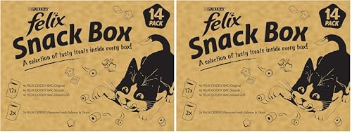 FELIX Mixed Snack Box Cat Treats 810g (Pack of 2)