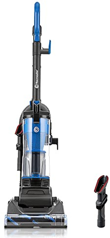 Vacmaster UC0501 Bagless Upright Vacuum Cleaner with Large Dust Cup Capacity, Efficient Cyclone Filtration System & 17ft Cord for Carpet, Hard Floor and Pet Hair