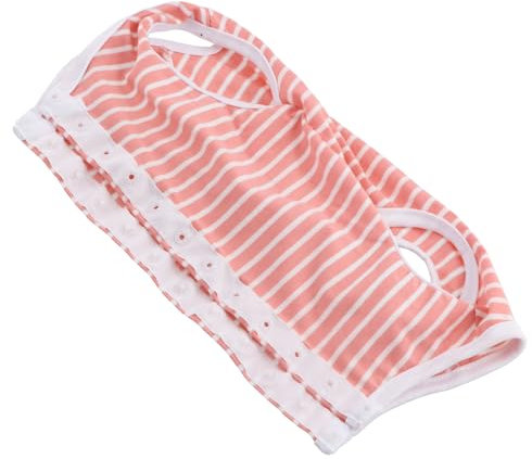 Shengxi Hundebody Nach Op Einteiler zur Genesung von Hunden Anti Lecken Hund Onesies Kegel E-Halsband Alternative Hundebody Wundschutz Erholungsanzug für Hunde Katzen Nach der Operation (Rosa, M)