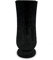 Grabvase Kunstharz Granitnachbildung Schwedisch Black 20 cm Höhe Ø10 cm – stilvolle wetterfeste frostsichere Friedhofsvase mit Kunststoffeinsatz – eleganter Grabschmuck für den Friedhof (Nero Impala)