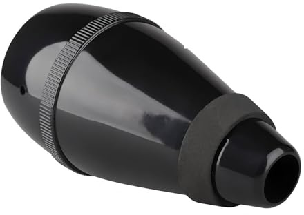 Tomvorks Silenciador de Trompeta ABS Ventilación de Control Sonido Silenciosa Ligera para Principiantes Práctica Diaria - Trompeta Pequeña, Acolchado Espuma