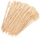 Pinchos de Madera,100 Piezas Brochetas de Madera,Brochetas de Madera,Pinchos de Bambú,Pinchos de Bambú,para Barbacoa,Kebabs,Frutas,Cóctel Sándwich,Fiesta de Bufés (9 cm)