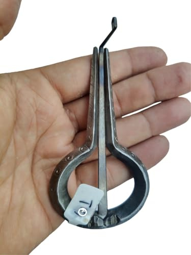 BHAVICREATION Jaw Harp Jew's harp Juice Harp Tuned C2 Rajasthani Morchang mouth harp morchang morchang jaw harp (Design 5)