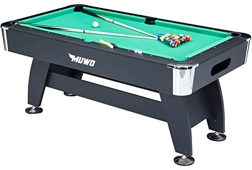 MUWO Winner Pro Billardtisch 183x102x81 cm (Grün)
