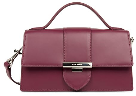 LANCASTER | Paris Ily - Sac à Main Cuir de Vachette Lisse Bordeaux