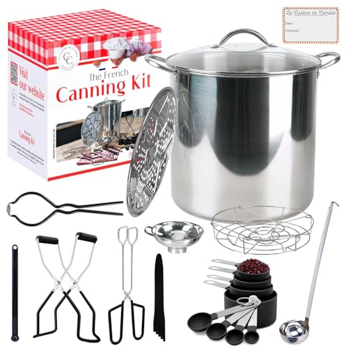 La Cuisine de Camille Kit de enlatado con olla para conservas