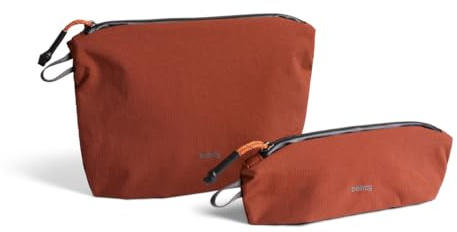Bellroy Lite Pouch Duo (leichtes Federmäppchen und Tasche) - Clay