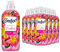 Comfort Tropical Lily Fabric Conditioner 26 Washes 780 ml Perfume Creations Fabric Softener, Lasting Freshness and Softness with Motion-Activated Technology for 100 Days, 8 Pack