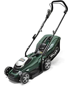 Webb Classic WEER33 Electric Rotary Lawnmower with 5 Cutting Heights, 33cm Cutting Width and 35L Collection Bag - Voted Best Buy Budget Mower by BBC Gardener’s World - 3 Year Guarantee