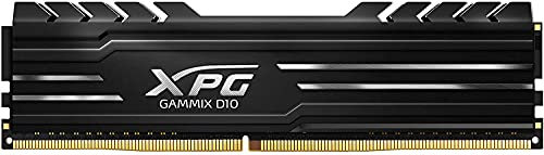 ADATA XPG Modulo di memoria GAMMIX D10 DDR4, Gaming-DRAM, 3200 MHz 32GB (2x16GB), dual package, Desktop Arbeitsspeicher, Supporto XMP 2.0, Nero