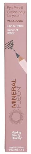 Eye Liner Pencil - Volcanic by Mineral Fusion for Women - 0.04 oz Eyeliner