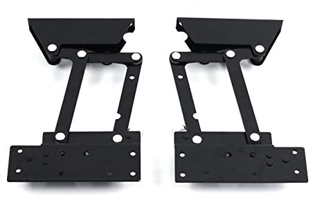 Hydraulische Scharnier, 2X Stahl Spring-Scharniere Klappenscharnier Möbelscharnierfeder Lift Up Möbel Mechanismus Scharnier für Couchtische Möbel Zubehör Hardware Tisch