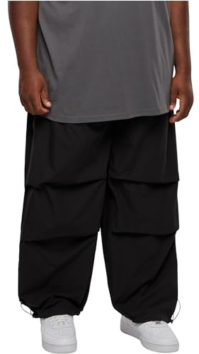 Urban Classics Herren Hose Popline Parachute Pants Black S