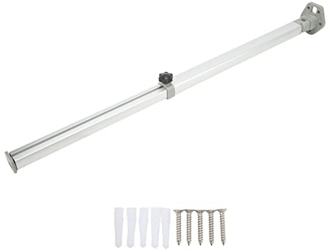 Gamba da Tavolo Pieghevole Regolabile in Alluminio Argento 560-930 Mm - Leapiture