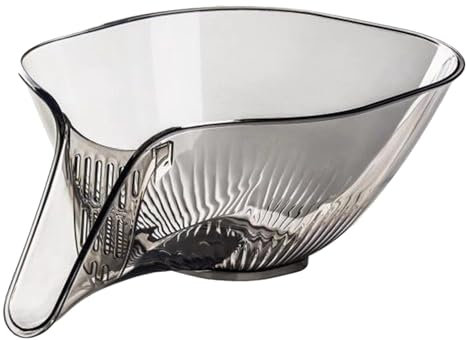 Sink Colander Spout Strainer, Multi-Functional Drain Basket, Durable Fruit Vegetables Draining Bowl, Unique Design Kitchen Sink Drain Basket, Over Sink Strainer for Fruits, Vegetables, Pasta
