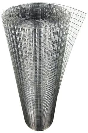 SFJATTA Gartenzaun Maschendraht Gitterzaun Volierendraht Drahtgitter 304 Edelstahl-Seilnetz Flexibel Schutznetze für Garden Farm Treppenbalkon Flexibles Geflügelkäfignetz (Size : L:1.5m-H:1m-2cm)