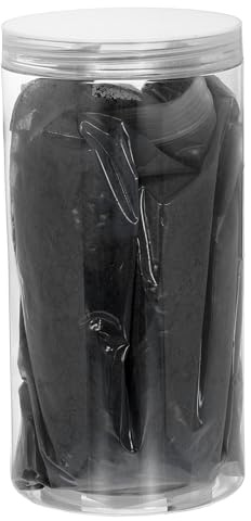 sourcing map Pigmento de óxido de hierro en polvo para hormigón, malla 500, 28.2 oz (800 g), pigmento de lechada de óxido de hierro para pintura de azulejos pastel, hormigón, cemento, color negro