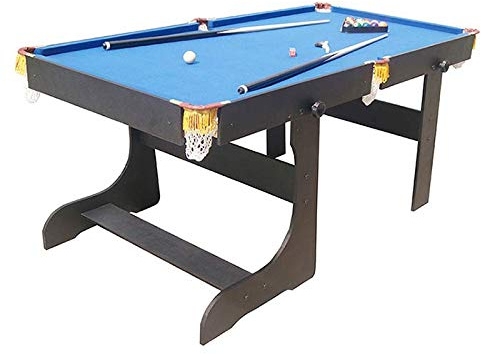 Walker & Simpson Premier 5ft Folding Pool Table-Blue
