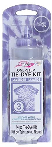 Tulip Einstufiges Batik-Set, lebendige Farben für Stoff, 120 ml, Lavendel