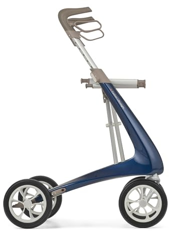 Deambulatore ByACRE Carbon Ultralight | Il deambulatore in carbonio più leggero al mondo, solo 4,8 kg | Utilizzabile in interni ed esterni | Pieghevole e pratico da caricare in auto o per viaggiare