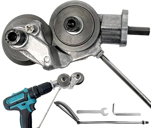 Electric Drill Plate Cutter, Metal Nibbler Drill Attachment Electric Drill Plate Cutter Attachment Electric Drill Scissors for Cutting Iron, Tinplate, Steel, Copper