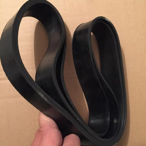 Besshepplo Nastro in gomma per sega a nastro, 20/25/25/35,5 cm, per la lavorazione del legno, antiscivolo, anti-rumore, anello in gomma per sega a nastro, ruota di scorrimento (per 25,4 cm)