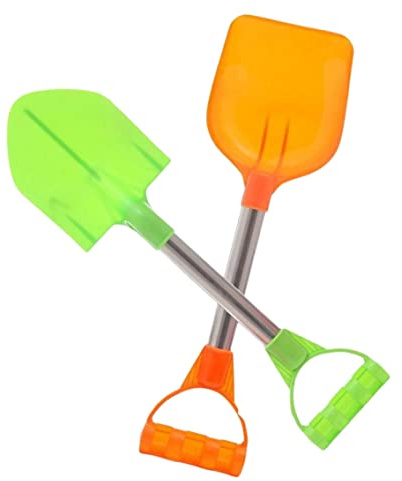 Hperu Pelle à Neige pour Enfants à Long Manche, Pelle Sable de Plage, Jouets pour Enfants, Couleur aléatoire, 2 pièces- Neige pour Long Manche
