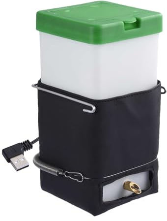 Bouteille d'eau pour Petits Animaux, 1L Distributeur d'eau Chaude, Anti-Goutte, Abreuvoir Chauffant USB pour Cochons d'Inde, Chinchillas, Hamsters, Oiseaux, Lapins Et Autres Petits Animaux